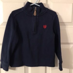 Boys half zip shirt